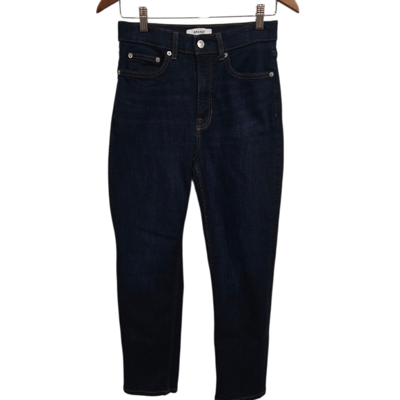 Spanx Sculpt ReDefine High Waist Slim Straight Ankle Jeans - Picture 5 of 5